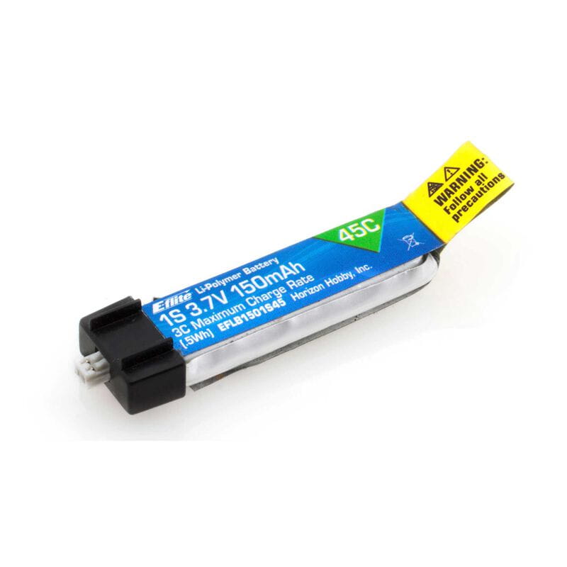 E-flite Lipo Akku 150mAh 1S 45C 3.7V 3C Charge Rate
