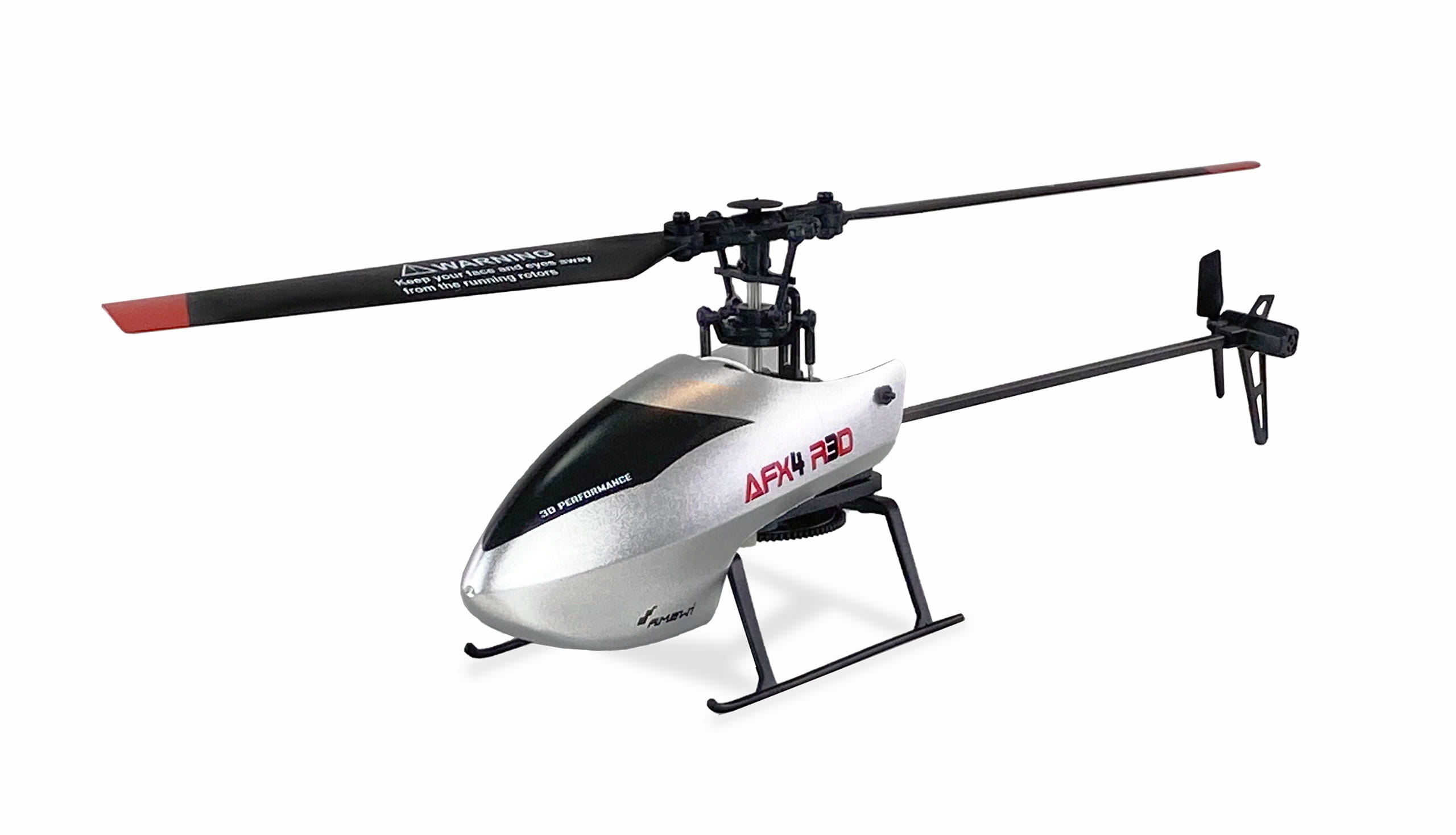AFX4 R3D Helikopter mit Gyro und 3D Flugmodus AFX4 R3D Helikopter mit 3D-Modus und Gyro