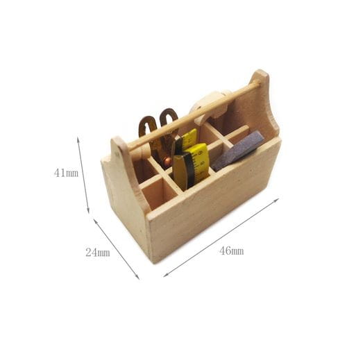 Thicon Werkzeugbox aus Holz mit Wekzeug-Set - RC-Zubehoer