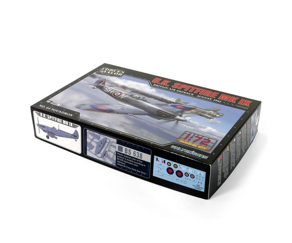 Forces of Valor 1:72 Brit. Spitfire MK.IX August 1942 Militär Modellbau
