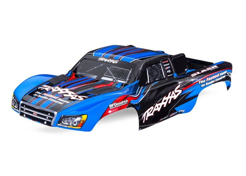 Traxxas Karosserie Slash 2WD blau Clipless - RC-Zubehoer