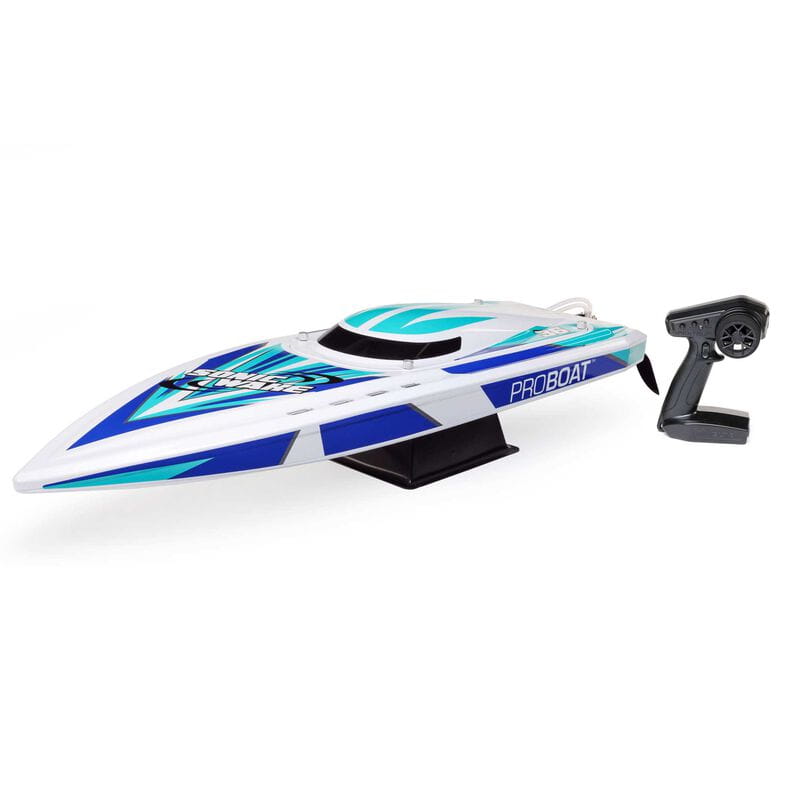 Proboat Sonicwake V2 36_ RC Boot Weiss Proboat Sonicwake V2 36_ Brushless RC Boot Weiss