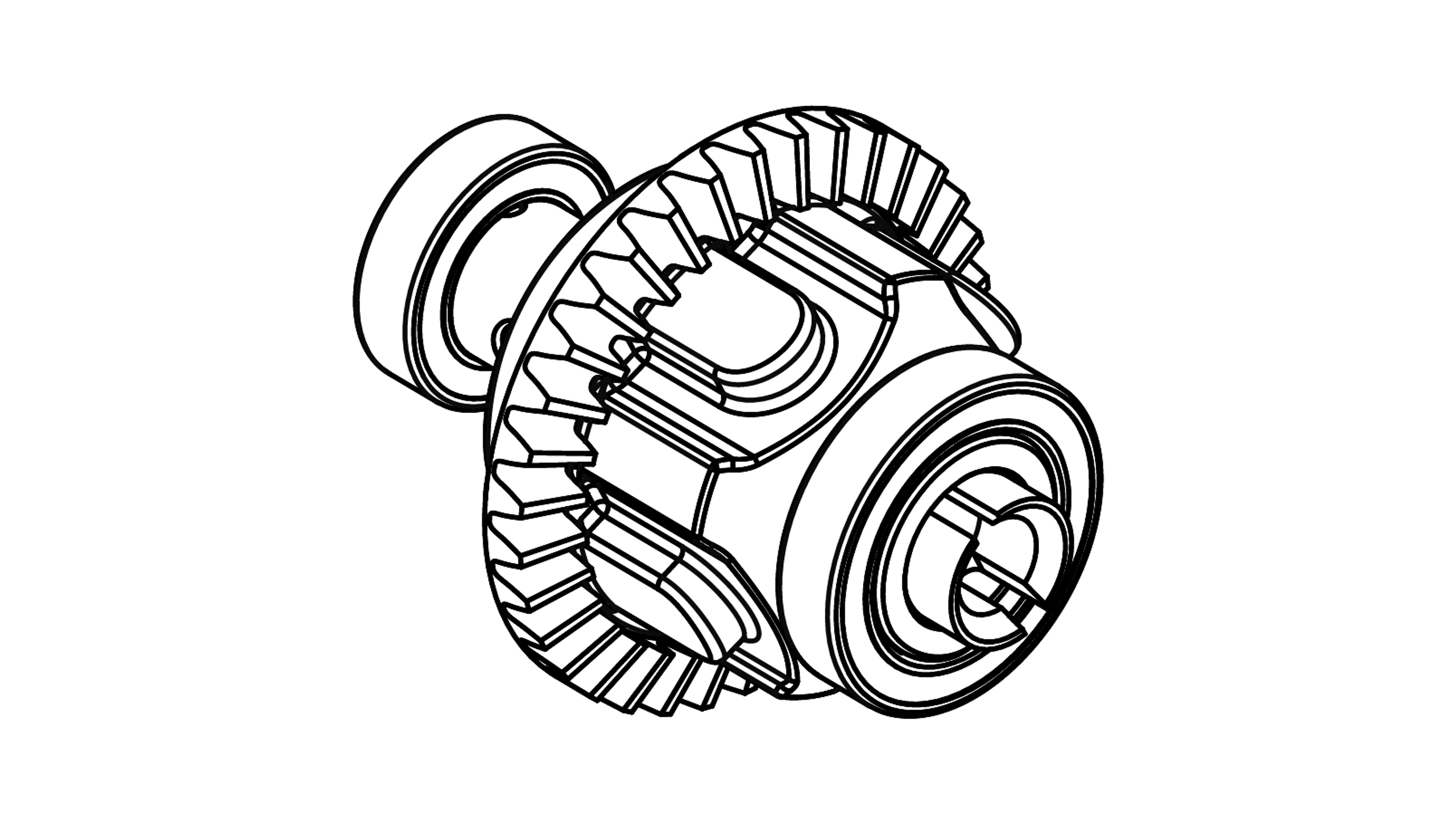 Amewi Differential komplett - RC-Zubehoer