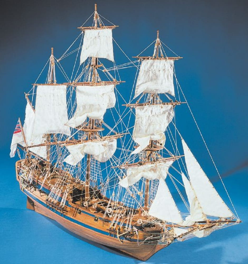 Krick Peregrine Galley kpl. Holz Schiff Baukasten