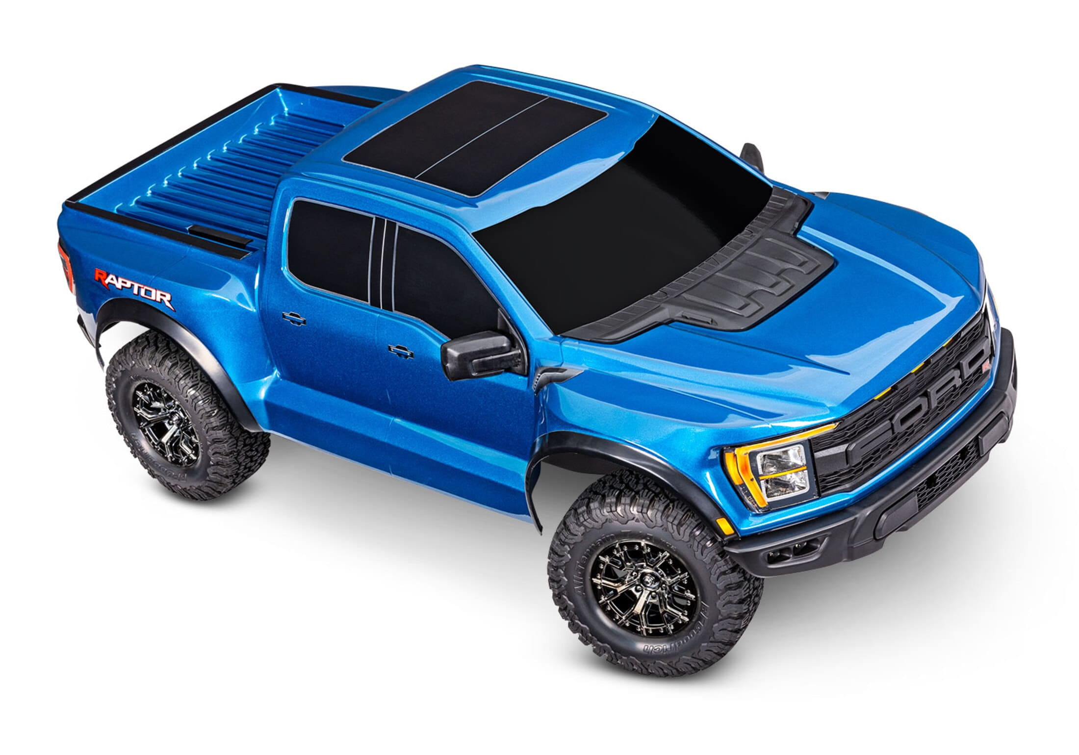 Traxxas RC Ford F-150 Raptor R 4x4 VXL 1:10 Pro Scale Truck RTR Blau