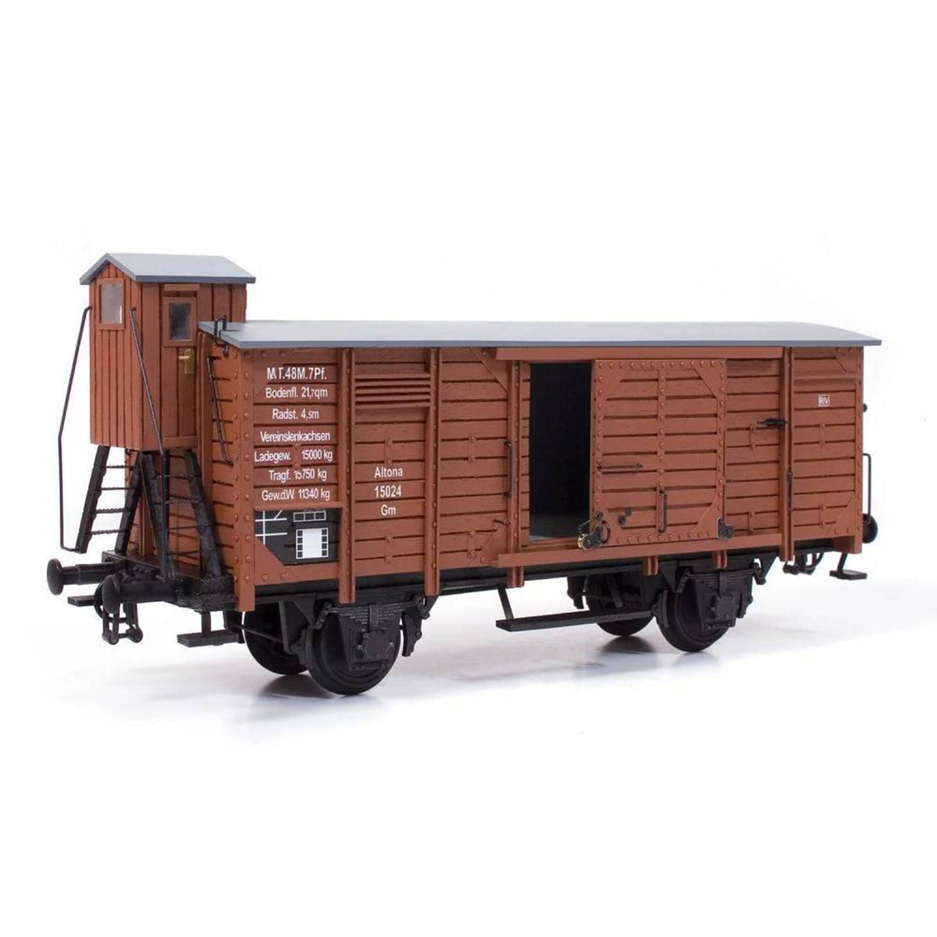 Gepaeckwagen Standmodellbausatz 1_32 - Modellzubehoer