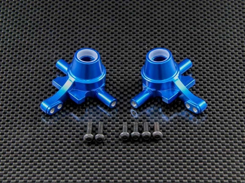 GPM Alu Lenkhebel vorn blau fuer Tamiya TT02 - RC-Zubehoer