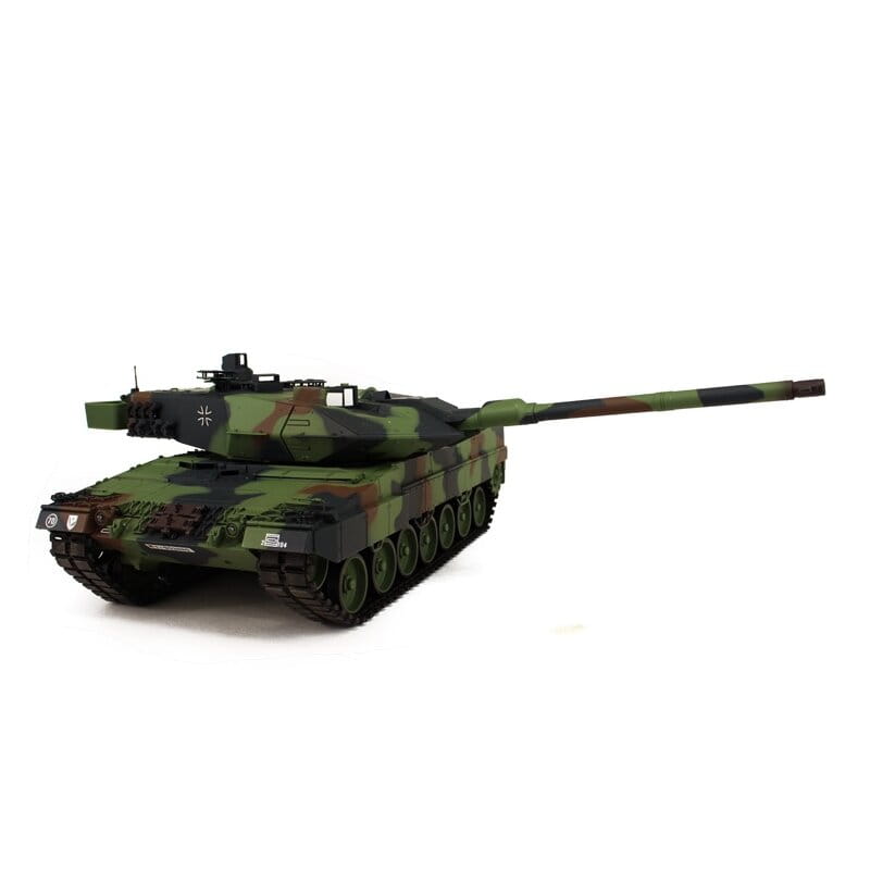 Heng Long RC Panzer Leopard 2A6 flecktarn BB+IR 1:16