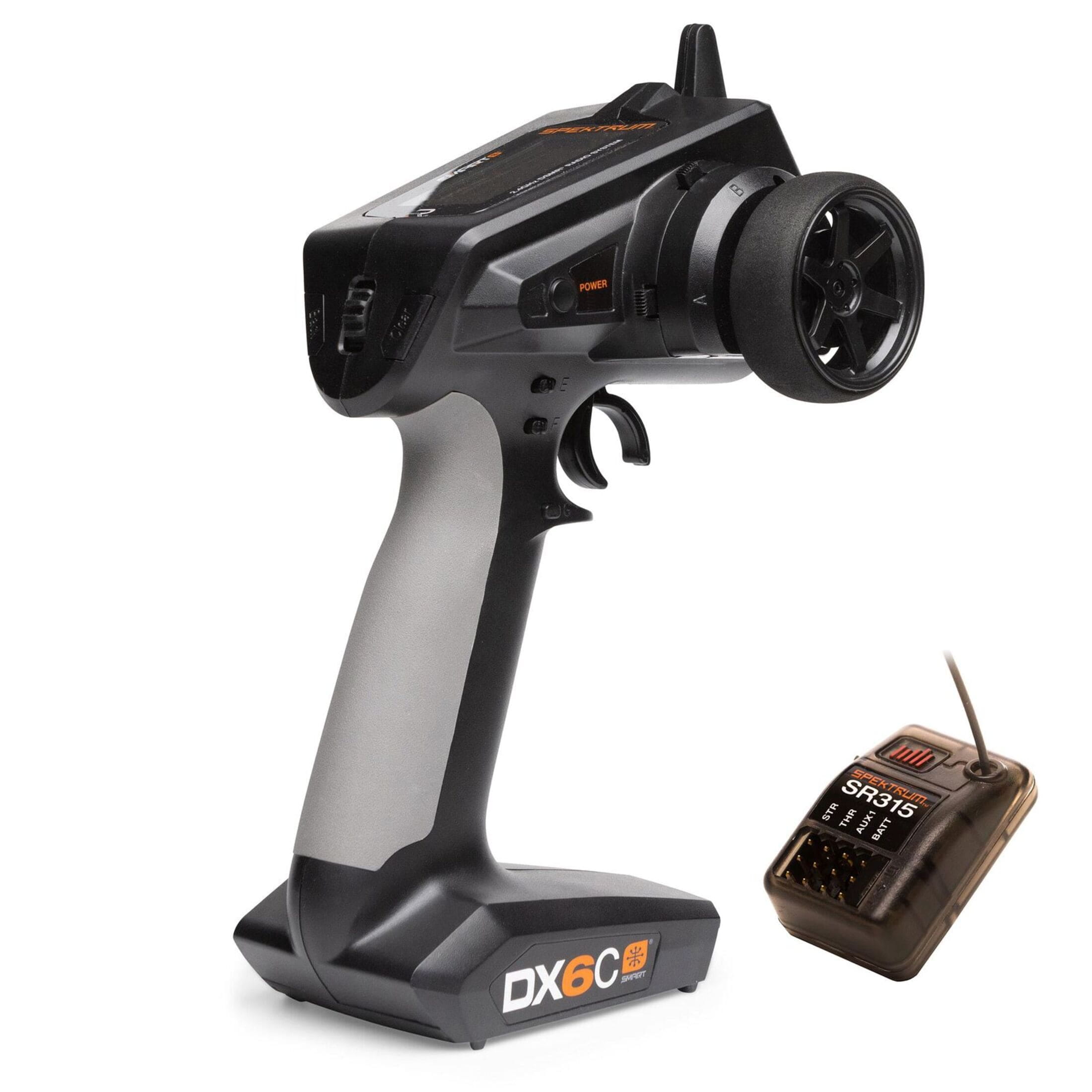 Spektrum DX6C 6 Kanal DSMR RC Fernsteuerung SR315 spektrum-6-kanal-rc-anlage-dsmr-mit-sr315-empfaenger