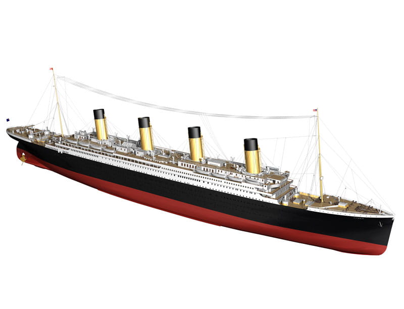 Billing Boats RC Schiff RMS Titanic 1:144 Bausatz