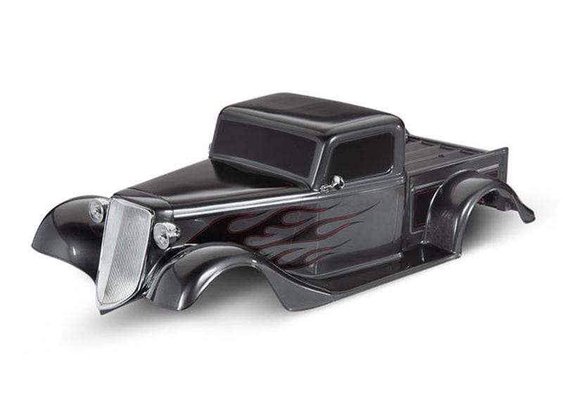 Traxxas Karosserie Factory Five '35 Hot Rod Truck (graphite lackiert) + An