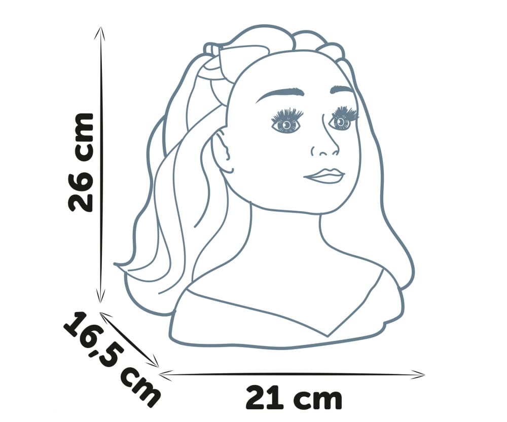 Smoby-My-Beauty-Frisierkopf-Blond Smoby My Beauty Frisierkopf Blond - RC-Zubehoer