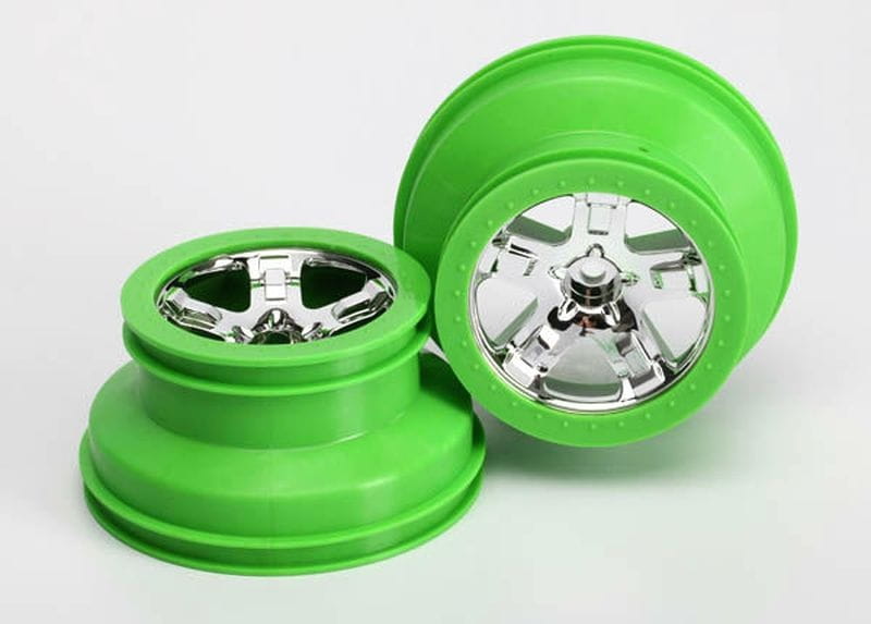 Traxxas Felgen SCT chrome 2WD hinten - RC-Zubehoer
