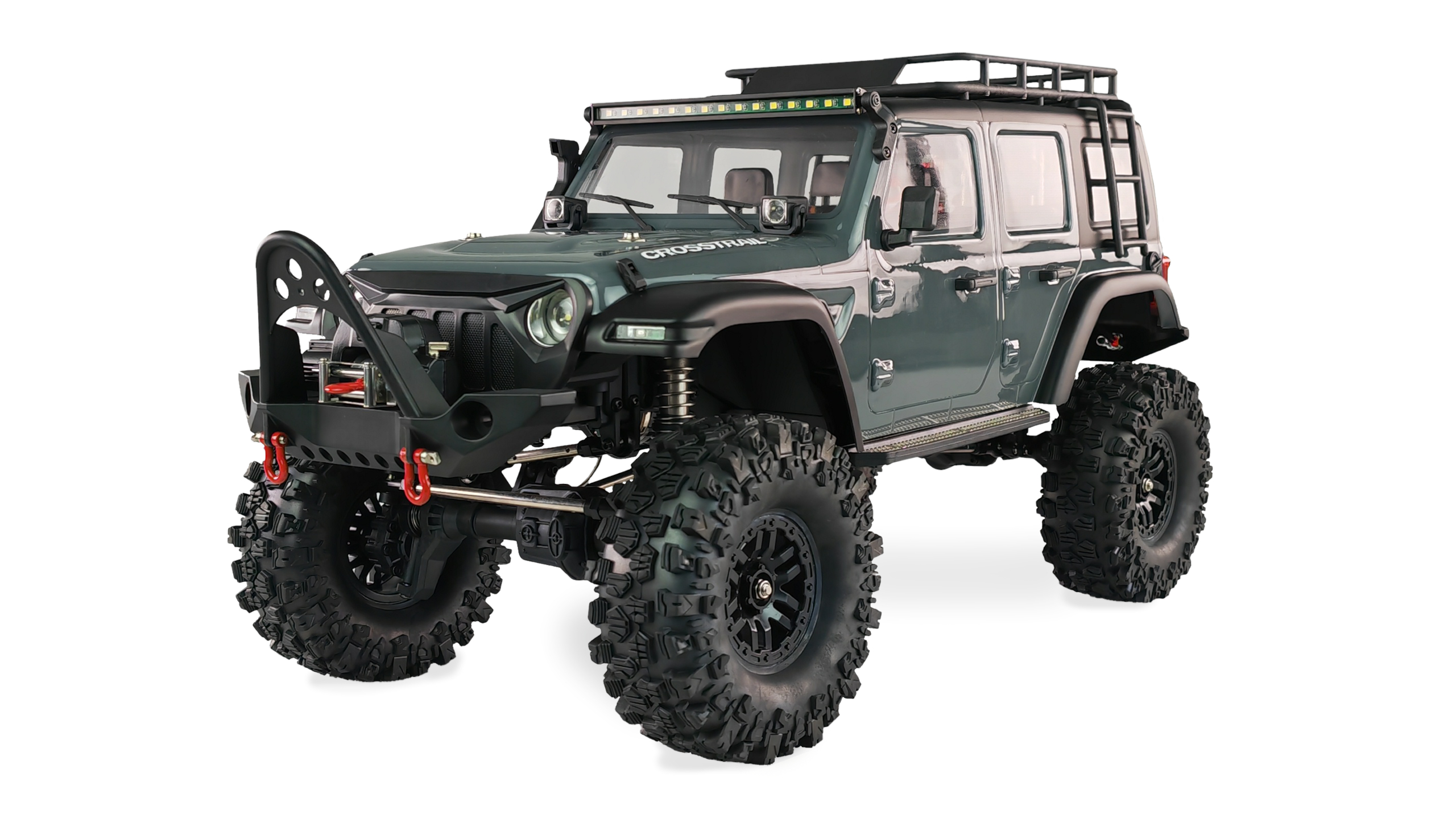 Amewi AMXRock Crosstrail Crawler 4WD 1 10 hellgrau Offroad Fahrzeug