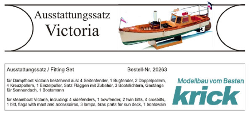 Krick Victoria Ausstattungssatz - RC-Zubehoer