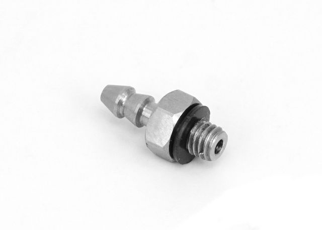 Lesu Hydraulik Anschluss-Nippel gerade M3 für 3mm Schlauch