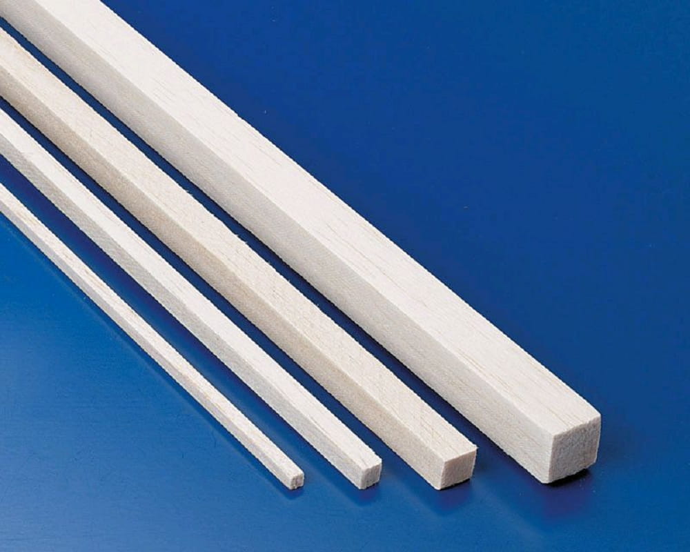 Balsaleiste  5x5x1000 mm _VE5_ - Modellzubehoer