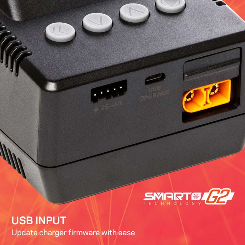Spektrum S155 Smart Ladegeraet mit IC3 IC5 Anschluessen
