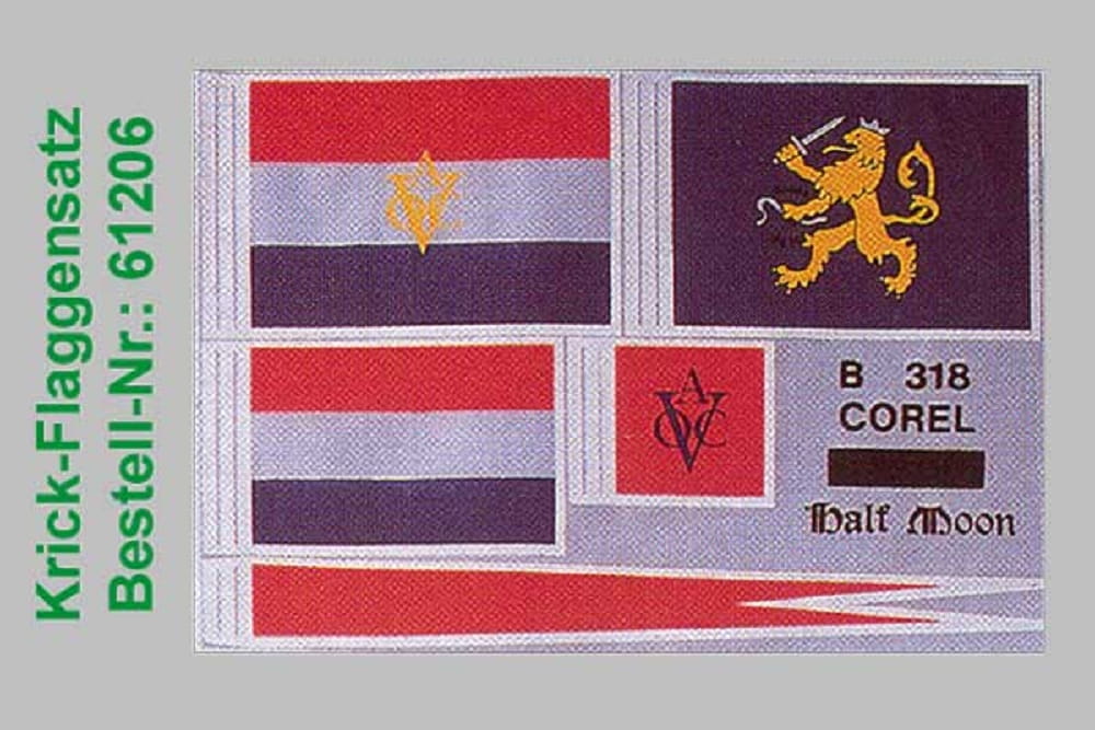 Krick Flaggensatz Half Moon - RC-Zubehoer