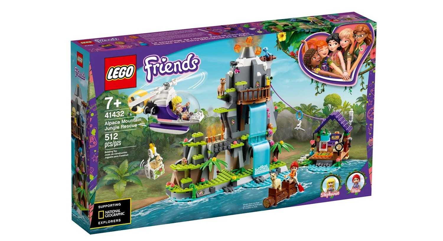 LEGO Friends Alpaka Rettung im Dschungel
