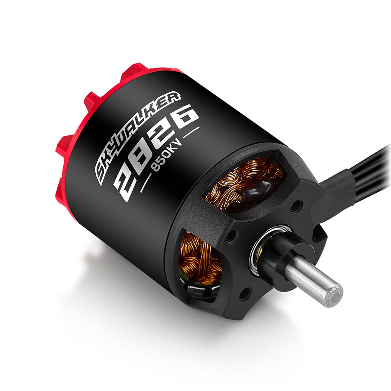 Hobbywing SkyWalker Brushless Motor 2826SL-850KV-BLACK-G1-HW - RC-Zubehoer