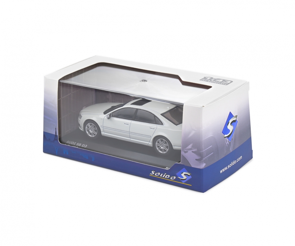 Solido 1_43 AUDI S8 _D3_ weiss Modellauto - RC-Zubehoer