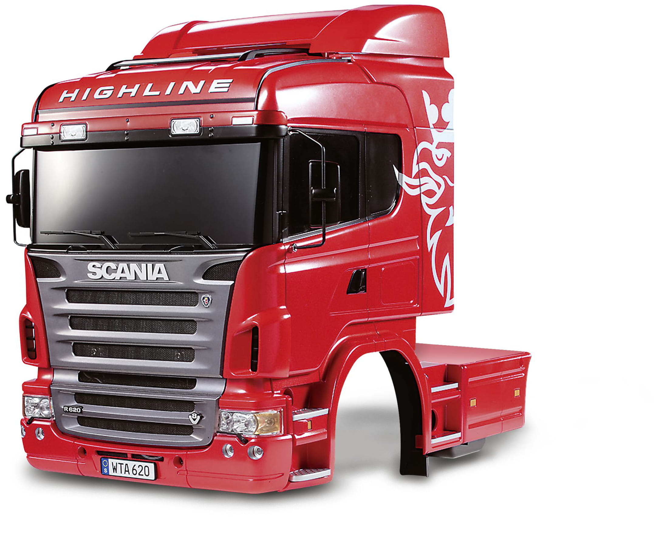 Tamiya 1:14 Truck - LKW Karosserie Satz Scania R620 6x