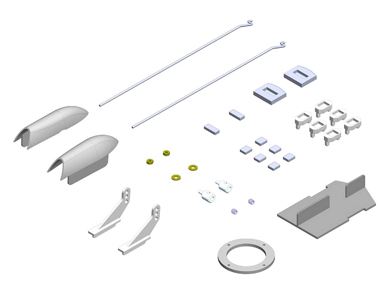 Multiplex Kleinteilesatz FunWing - RC-Zubehoer