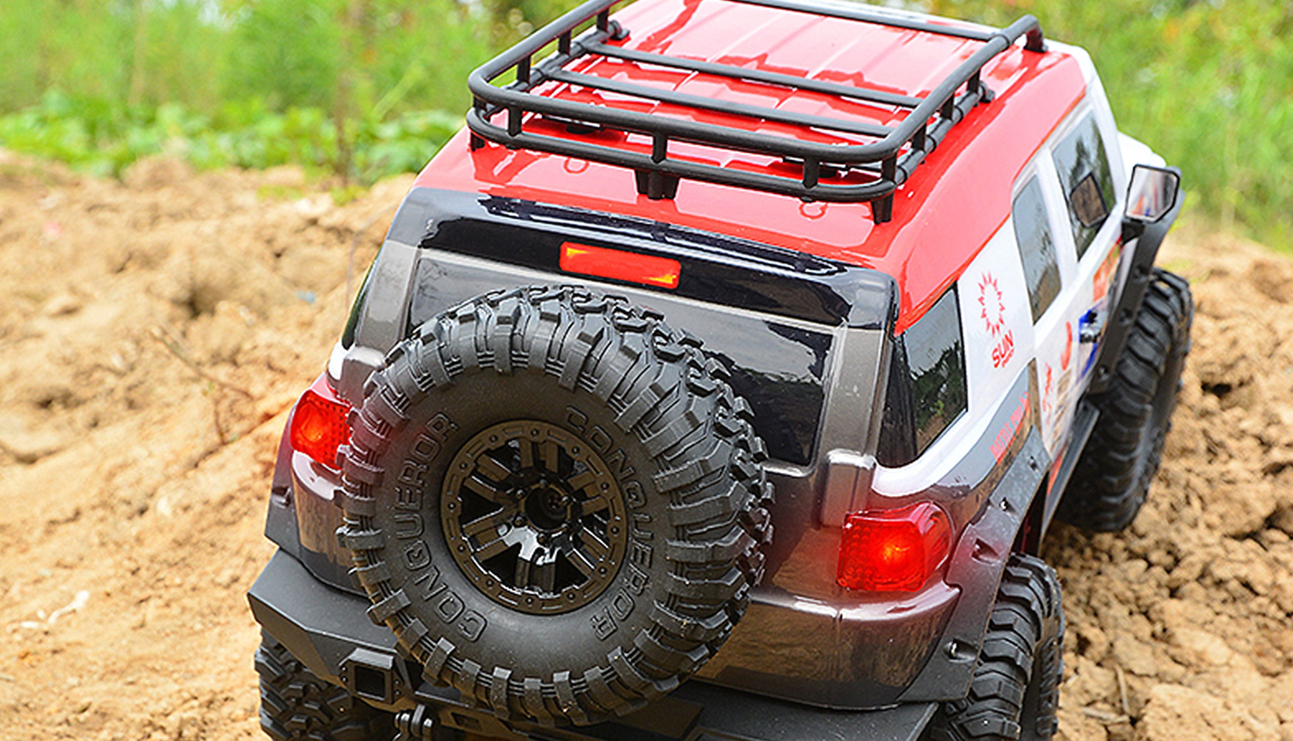 Amewi RC Race Crawler Dirt Climbing SUV 4WD 1:10 RTR weiß/rot
