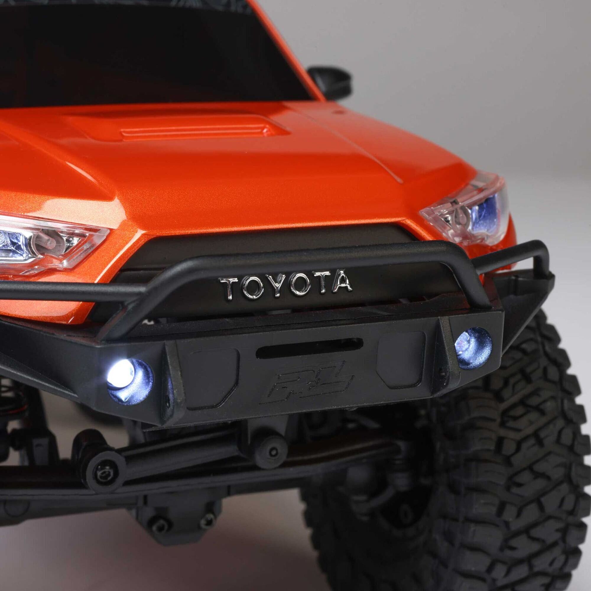 Axial SCX24 Toyota 4Runner RC Crawler im Massstab 1_24 Axial SCX24 Toyota 4Runner 1_24 RTR RC Rock Crawler orange