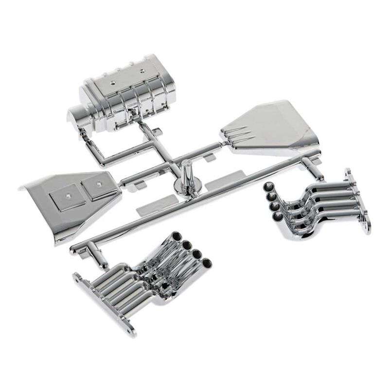 Axial AX31355 Monster Truck Motor Details (Chrome)
