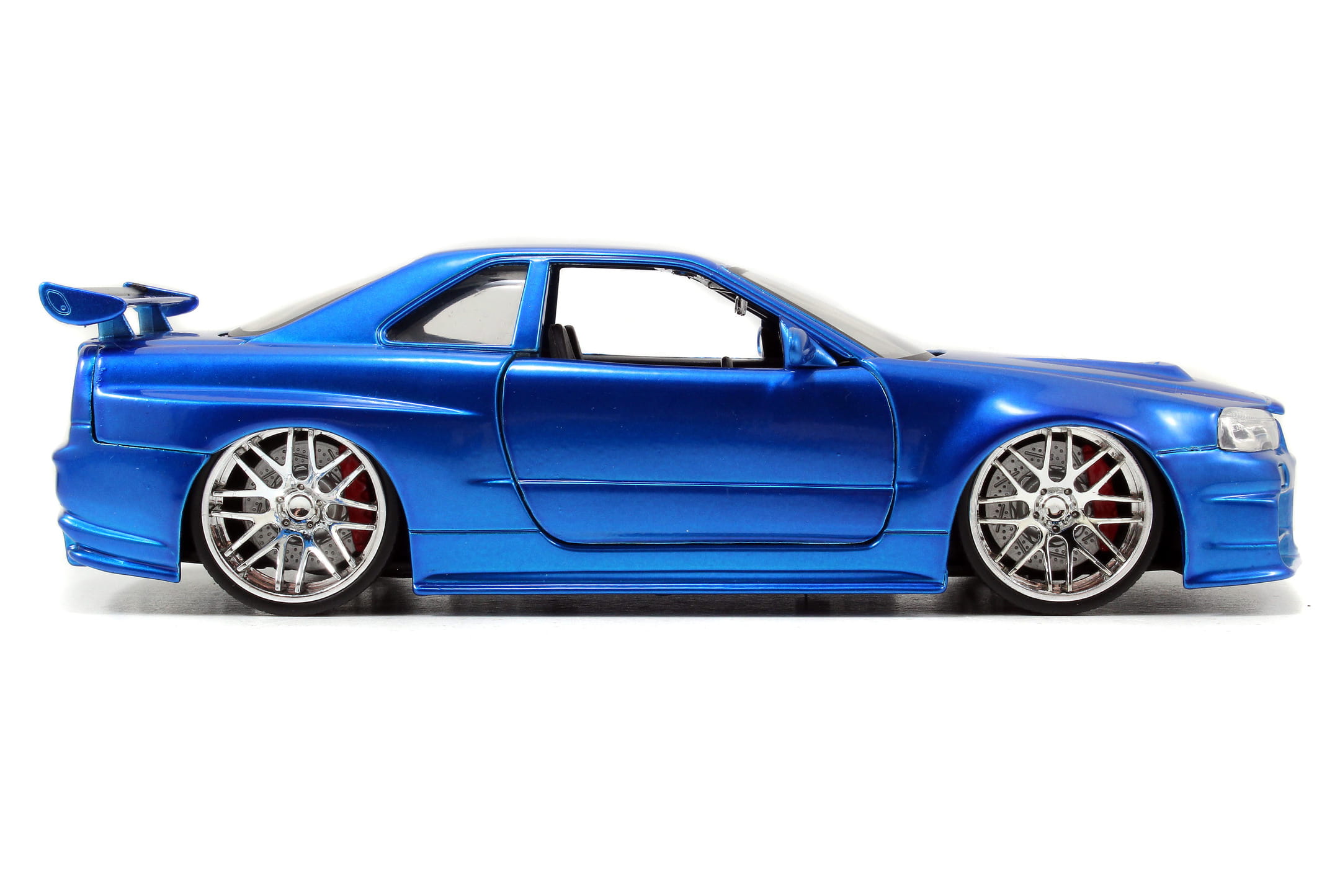 Jada Toys Fast _ Furious 2002 Nissan Skyline GT-R R34 Modellauto blau 1_24_