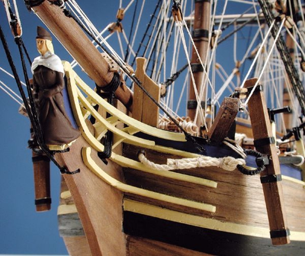 Modellbausatz der Bounty im Massstab 1_64_ detailgetreue Nachbildung des historischen Schiffs