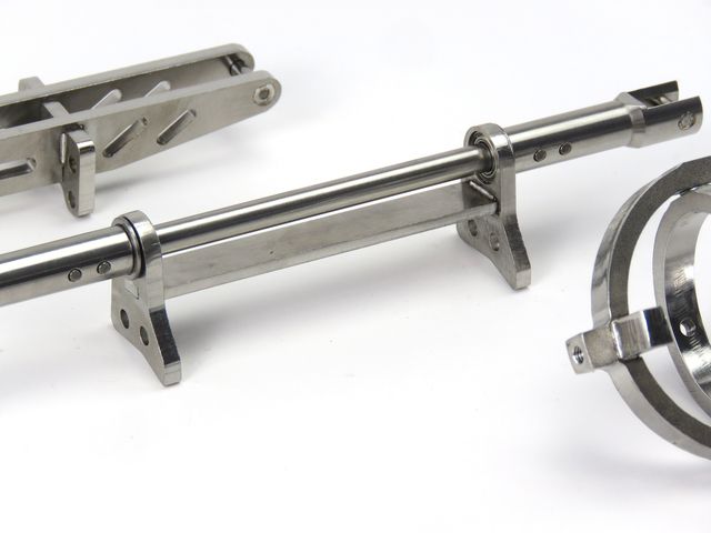 Lesu 1_14 3-Seiten-Kippbruecke mit Hydraulik ARTR fuer 6x6 - RC-Zubehoer