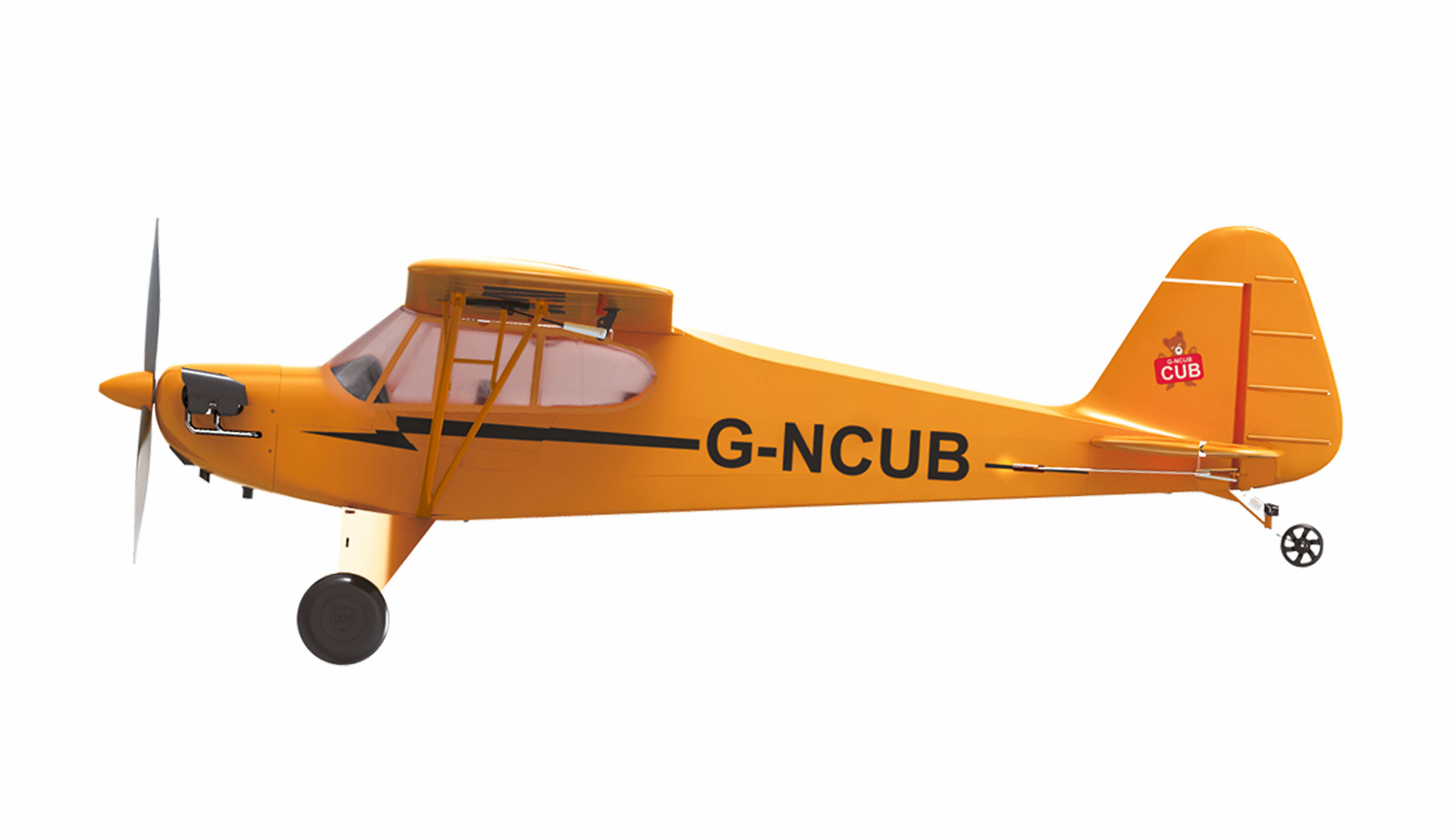 Amewi Skylark 3D RC Flugzeug RTF in Gelb mit Brushless Motor