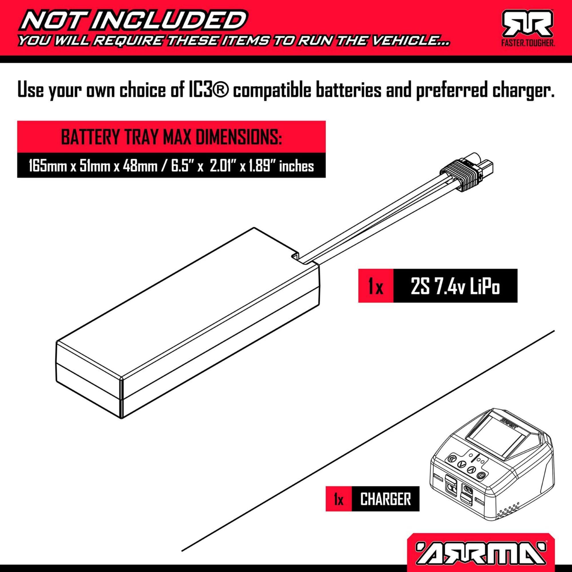 ARRMA TYPHON MEGA 665 4X4 RTR Buggy 1_8 Gelb
