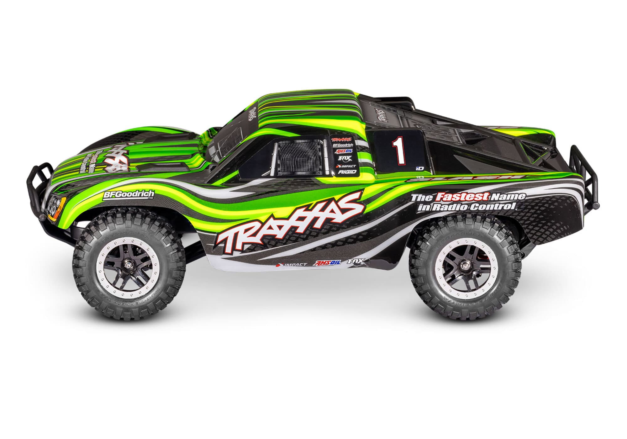Traxxas Slash 2WD Brushed RC Short Course Truck 1_10 gruen RTR 58234-8
