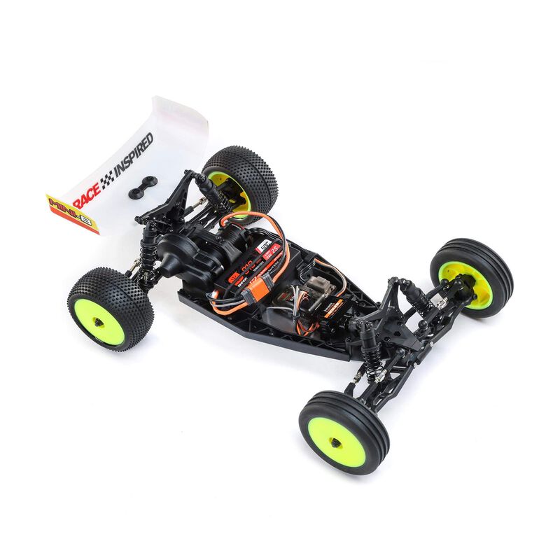 Losi RC Mini-B 2WD Buggy Brushless RTR 1:16 Rot