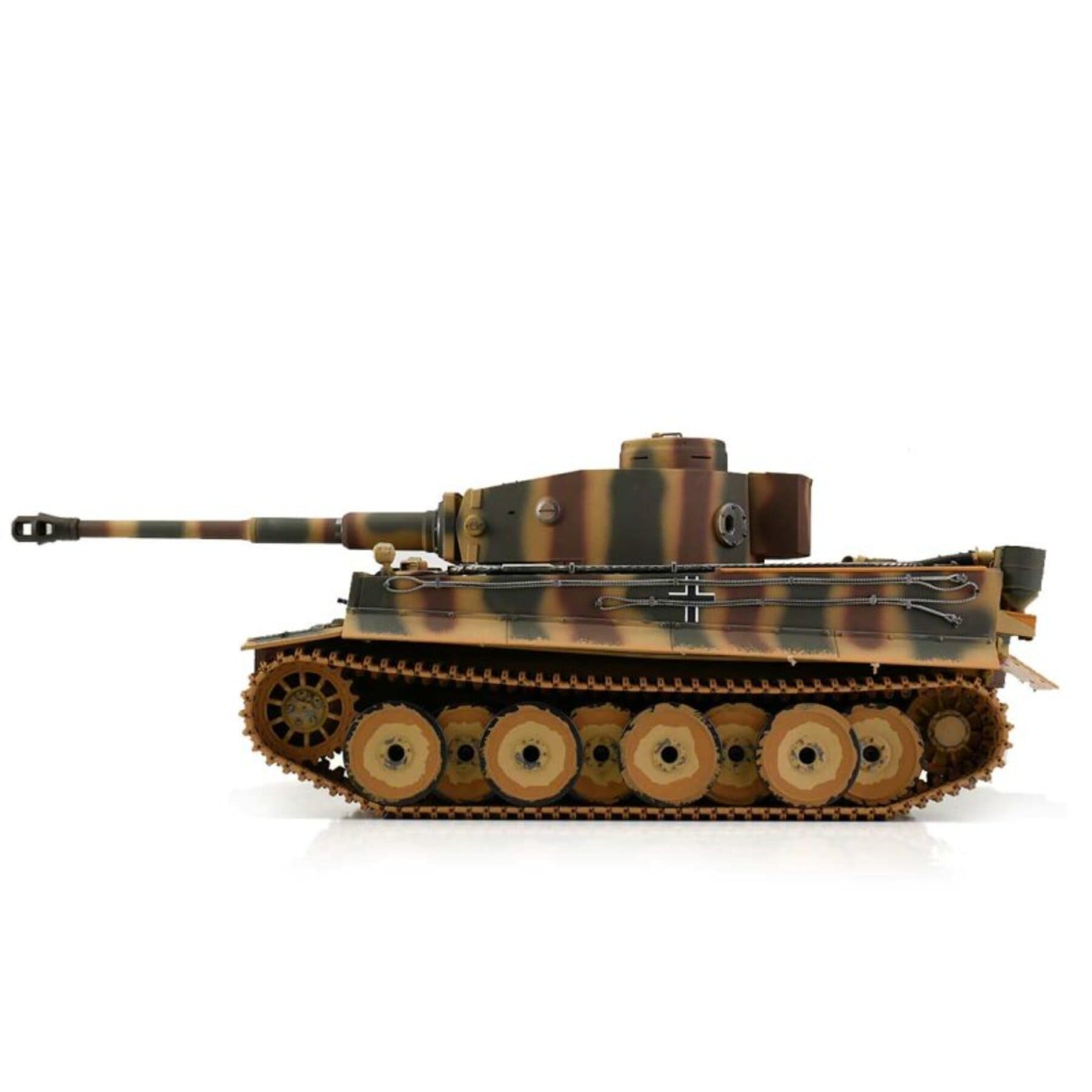 Torro Tiger 1 Fruehe Ausfuehrung RC Panzer 1_16 Hobby BB Metallketten Sommertarn