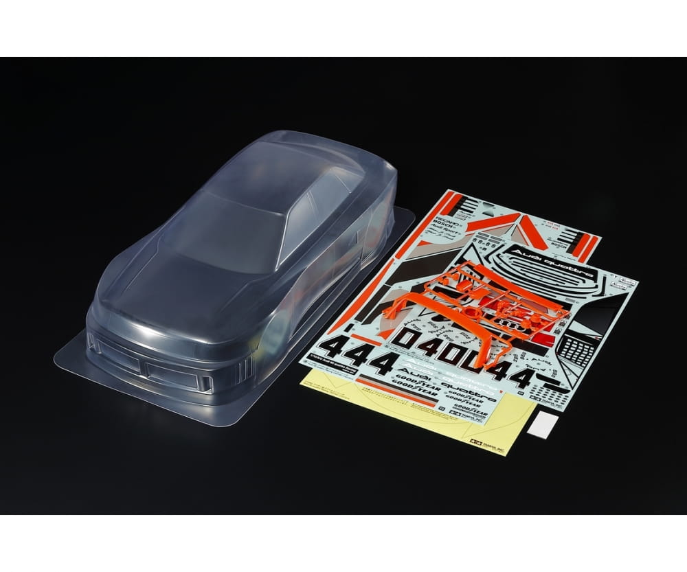 Tamiya Karosserie Satz Audi 90 quattro Racing RS251mm fuer RC Modelle