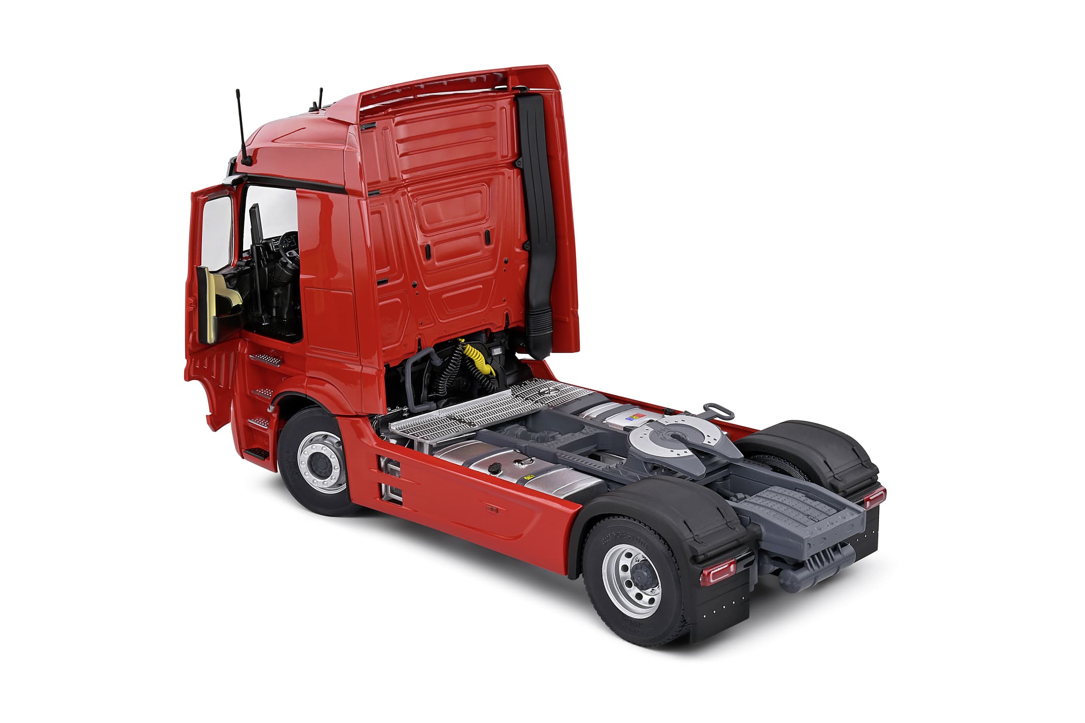 Solido 1_24 Mercedes-Benz Actros Lavarot Modelltruck 2019 - Detailreiches Die-cast Modell