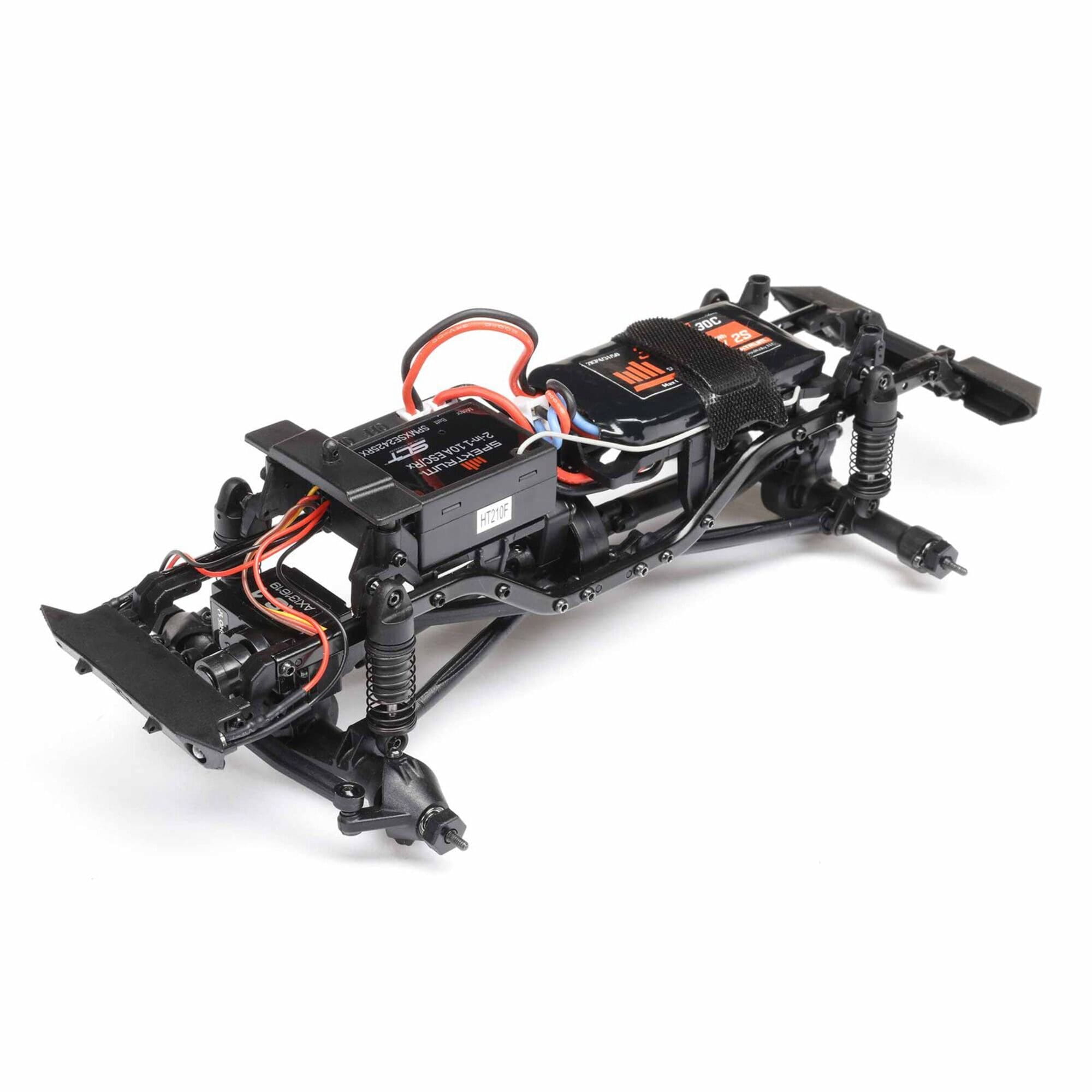 axial scx24 jeep wrangler jlu 4x4 rtr rock crawler mit akku und ladegeraet Axial SCX24 Jeep Wrangler JLU 4X4 RTR – Detailgetreue Karosserie und robuste Ausstattungen