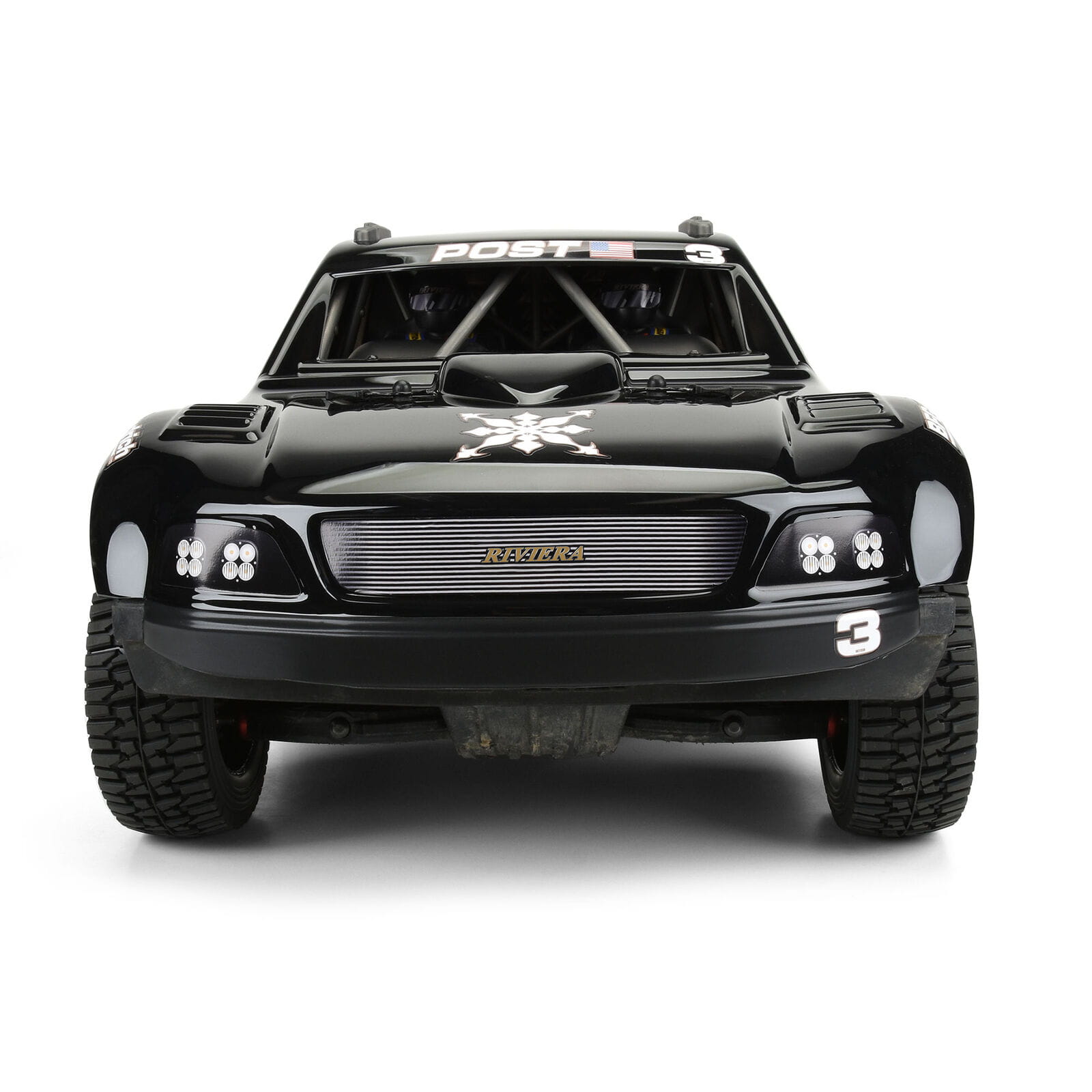 Proline Karosserie Pre-Cut 1997 Ford F-150 Trophy Truck Riviera 1_7 Black Mojave - RC-Zubehoer