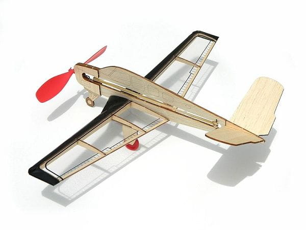 Guillow's Freiflugmodell V-Tail Wurfgleiter Balsabausatz Guillow's Freiflugmodell V-Tail Wurfgleiter Balsabausatz