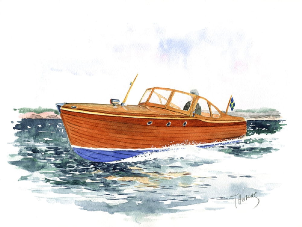 Nordic Class Boats Motorboot Solö Ruff Daycruiser 1:10 Bausatz