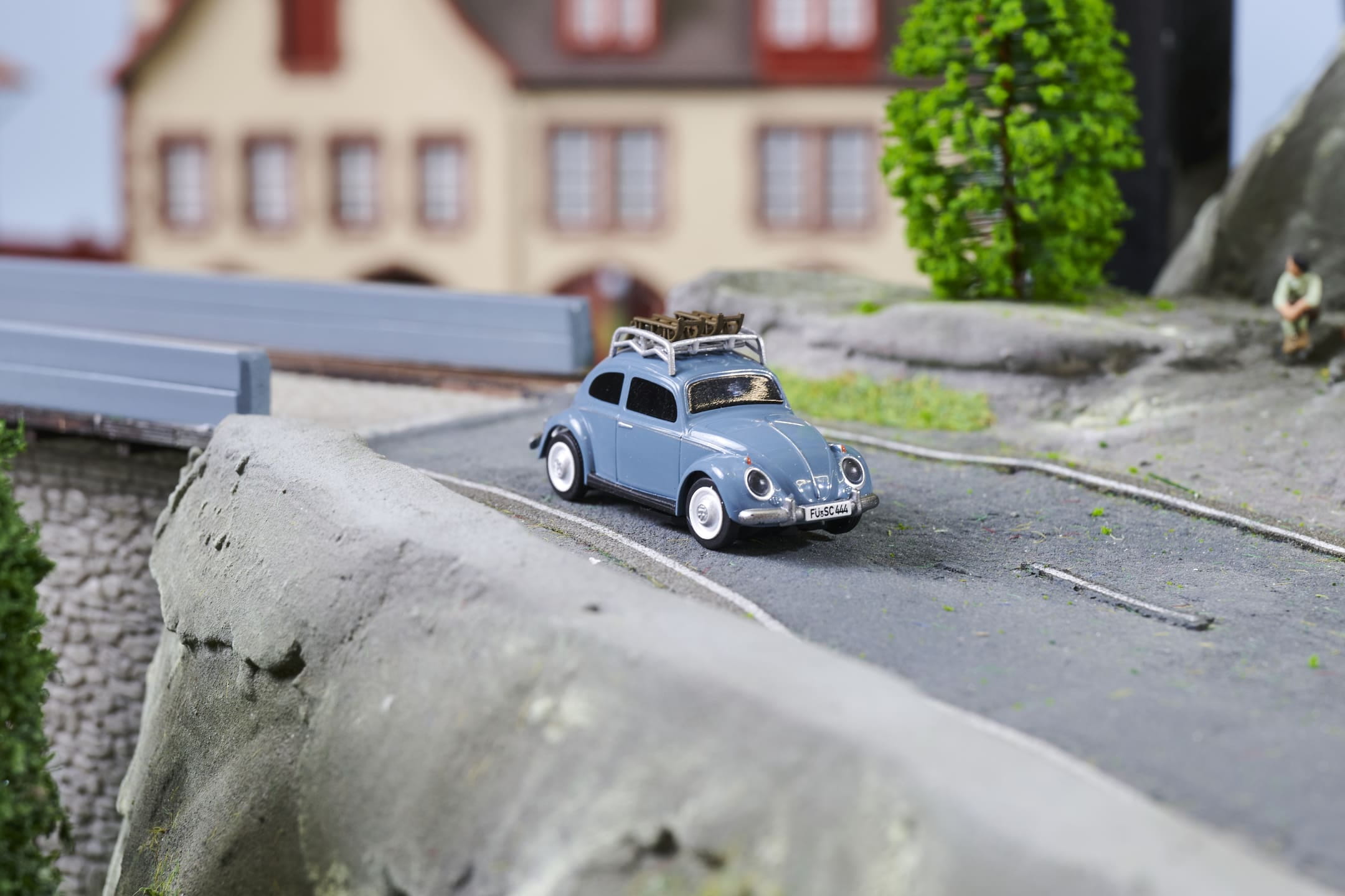 Carson VW Kaefer RC Modell 1 87 mit LED Licht und Fernsteuerung