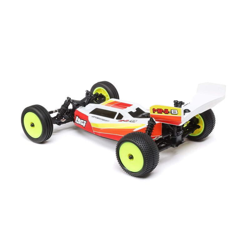 Losi RC Mini-B 2WD Buggy Brushless RTR 1:16 Rot