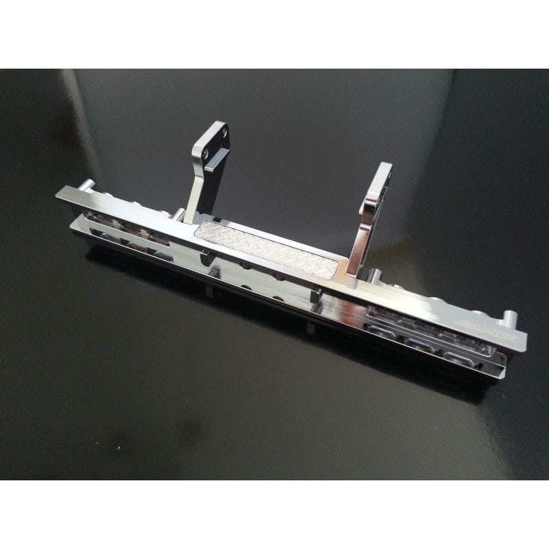 SAMIX Alu Bumper Set hinten fuer Tamiya trailer - RC-Zubehoer