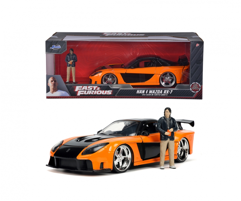 Jada Fast _ Furious Han 1997 Mazda RX7 1_24 Modellauto - RC-Zubehoer