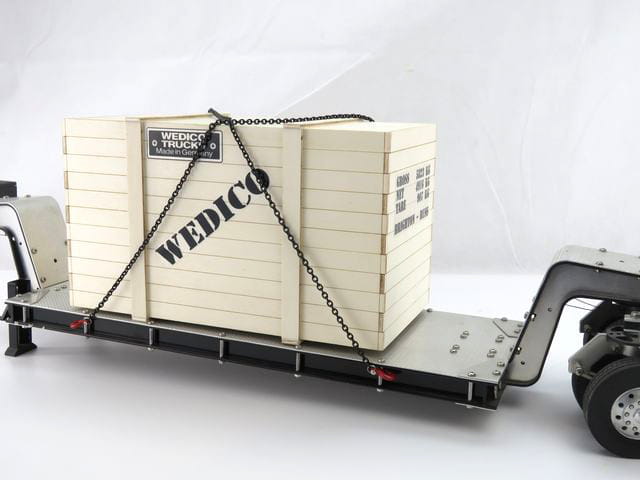 Wedico Transportkiste gross aus Holz_ Bausatz - RC-Zubehoer
